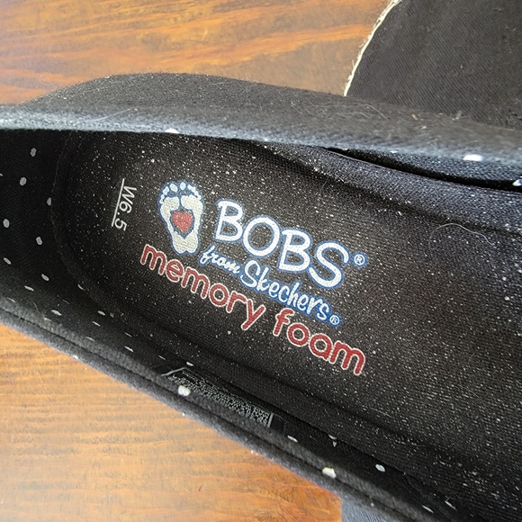 Black Canvas Espadrille Slip-Ons - Picture 4 of 8